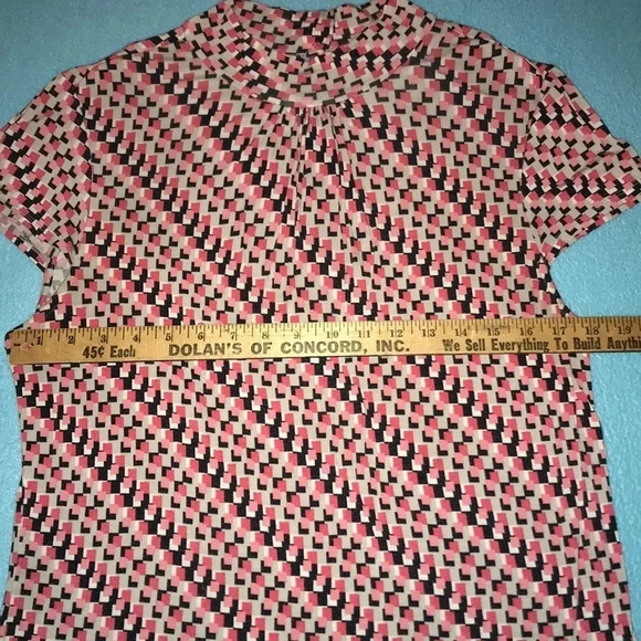 MERONA mock top short sleeves size XL - Picture 7 of 7